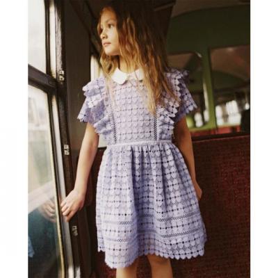 Girl Dresses : Lilac Heart Lace Mini Girl Dresses online - Img 2