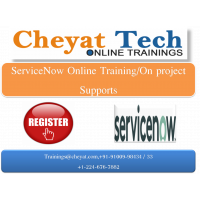 servicenow online training - cheyat tech