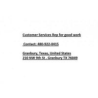 Customer Services Rep for good work