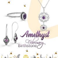 February Birthstone Jewelry  Offer