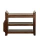 Buy Walter Solid Wood Shoe Rack In Teak Finish online up to 70% off at Apkainterior